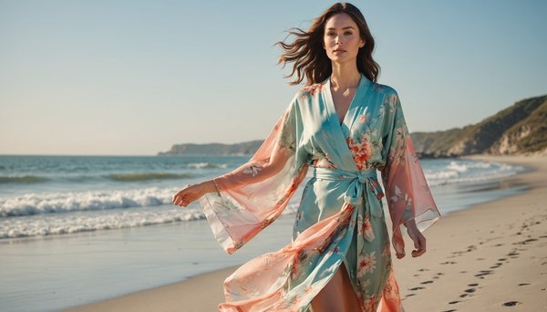 Kimono de plage femme : l'atout tendance et confort pour rayonner sur le sable